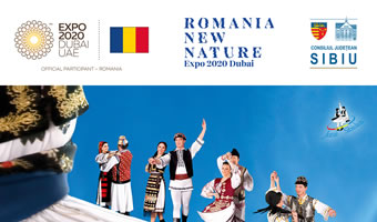Junii Sibiului, ambasadori ai tradițiilor românești la Expo 2020 Dubai