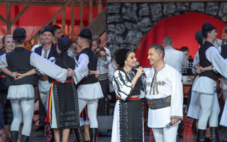 Junii Sibiului fac spectacol de zile mari la Baia Mare 