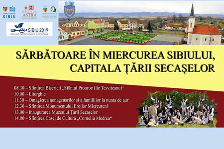 Junii Sibiului susțin spectacol în Capitala Țării Secașelor -  Miercurea Sibiului